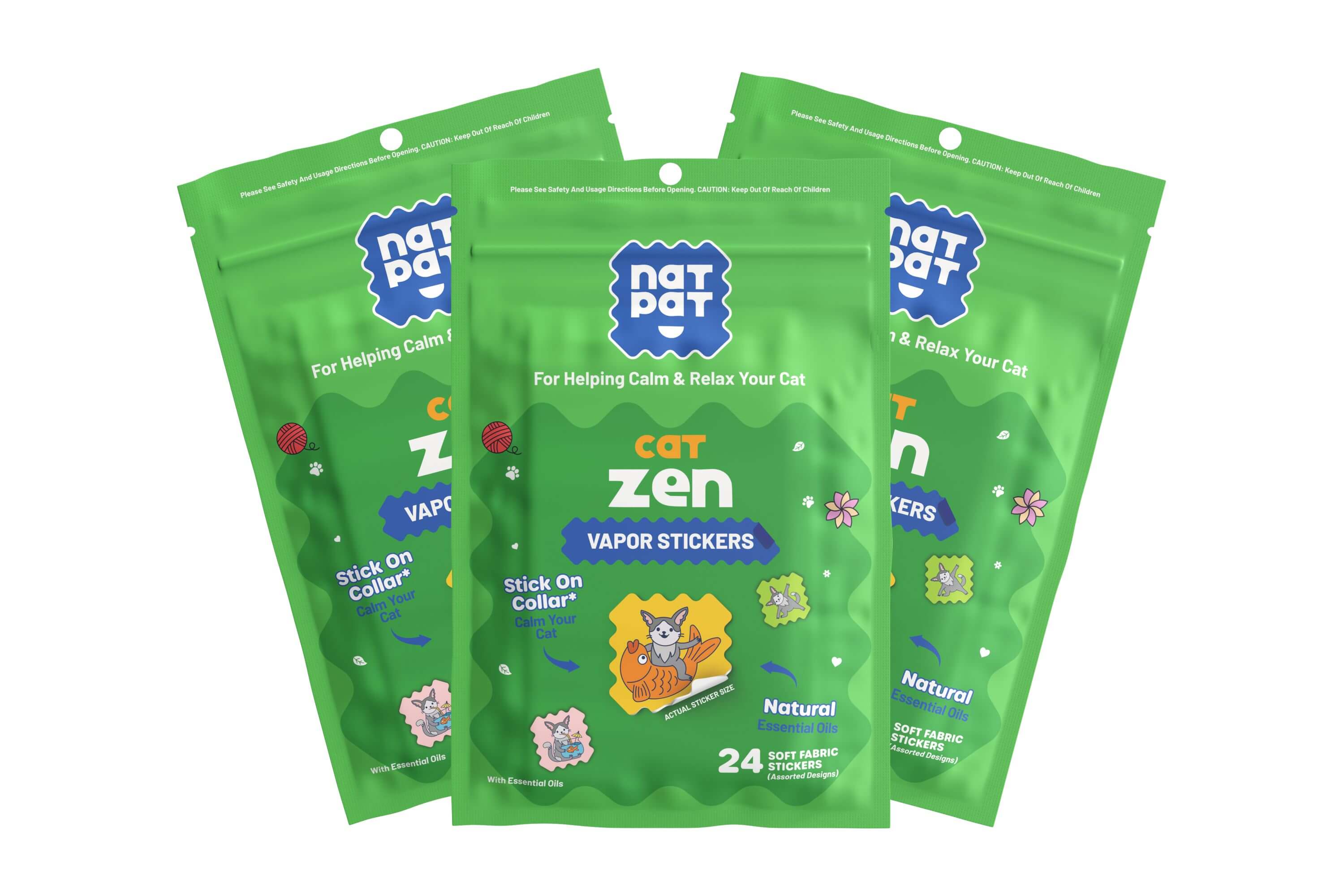 Cat Zen Stickers – Cat Stress Relief - Image 4