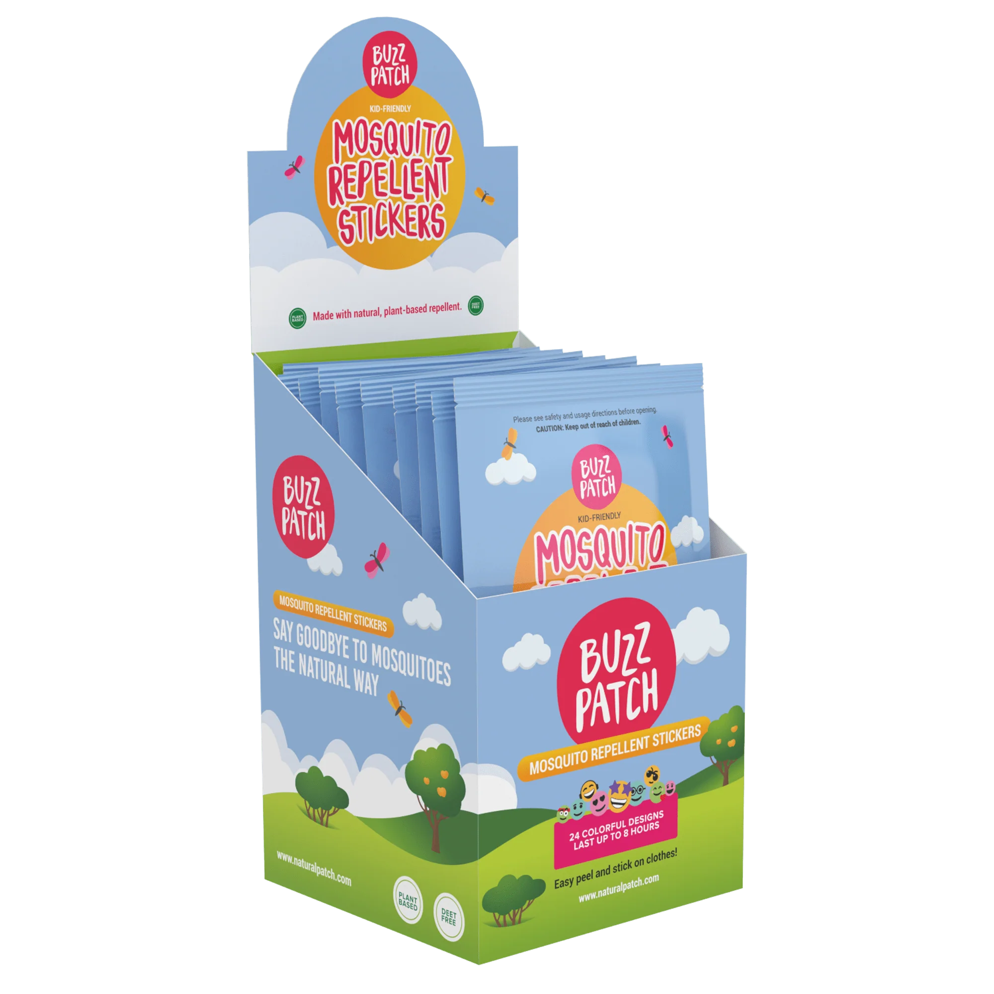 30 x BuzzPatch individual resale packets in a Retail Display Box - AU - Image 3