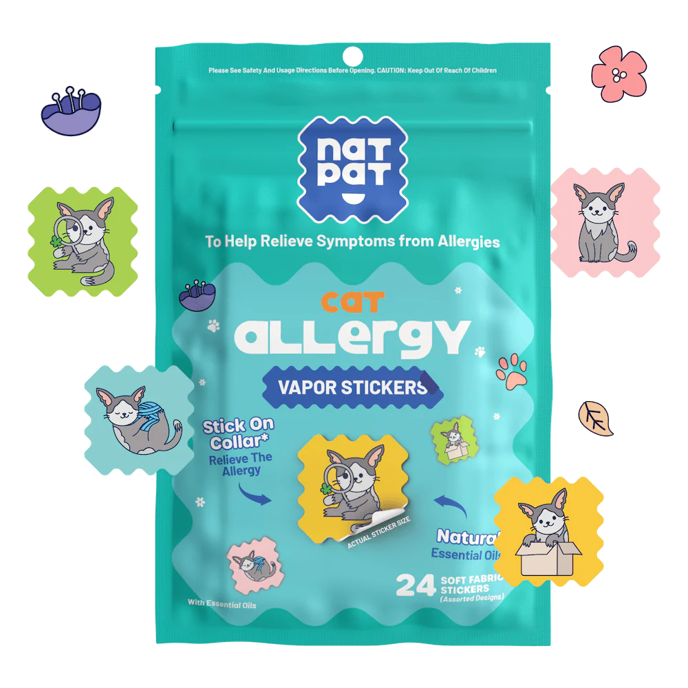 Cat Allergy Relief Vapor Stickers - Image 9