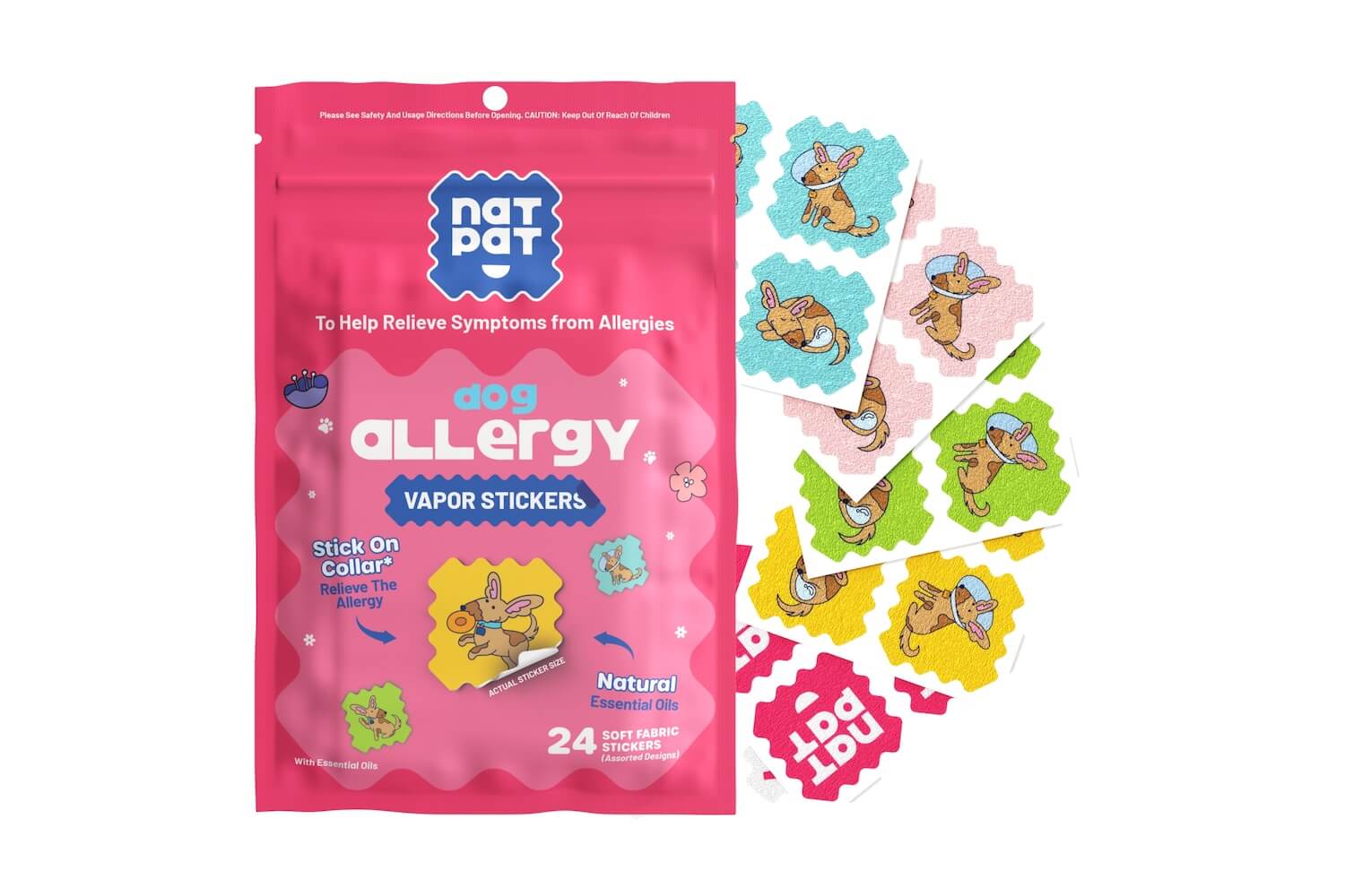 Dog Allergy Relief Vapor Stickers - Image 8