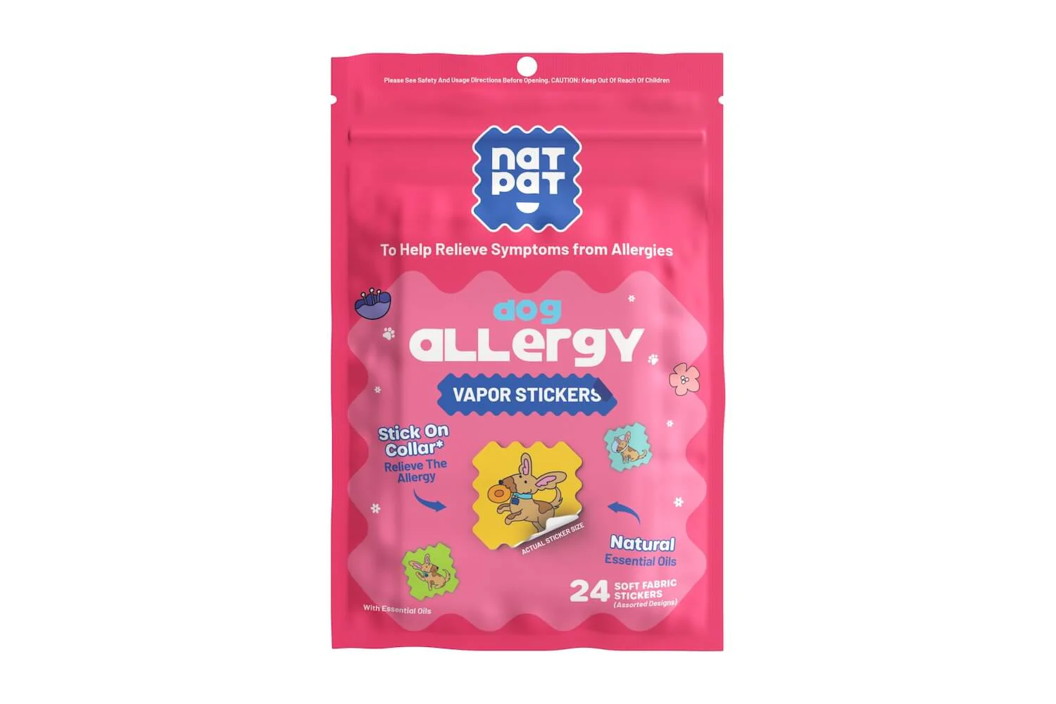 Dog Allergy Relief Vapor Stickers - Image 4