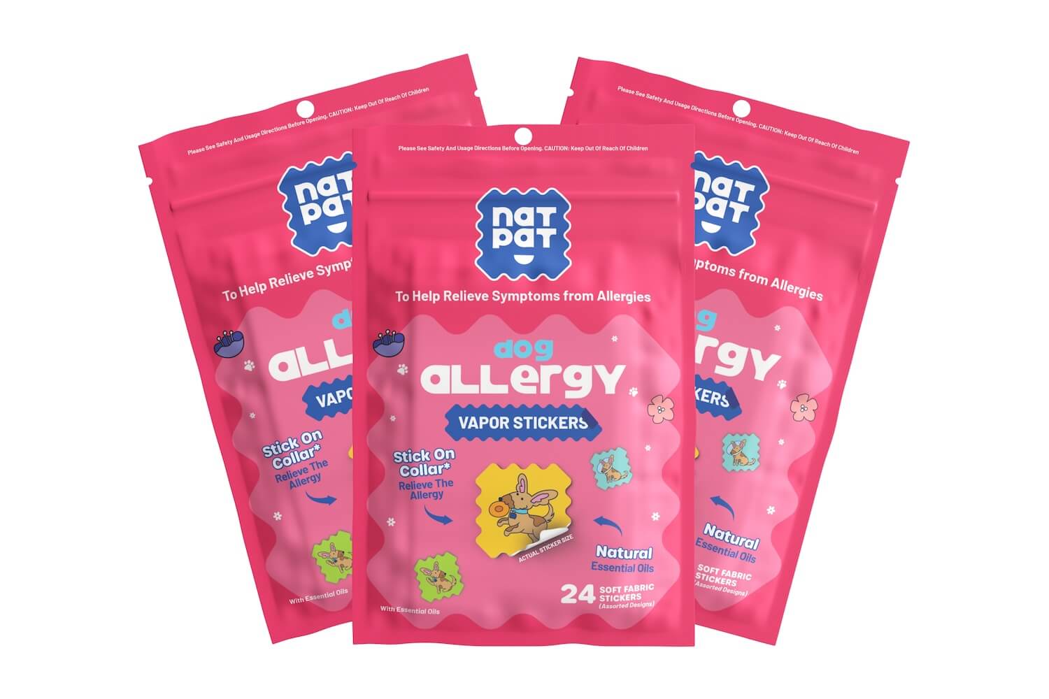 Dog Allergy Relief Vapor Stickers - Image 6