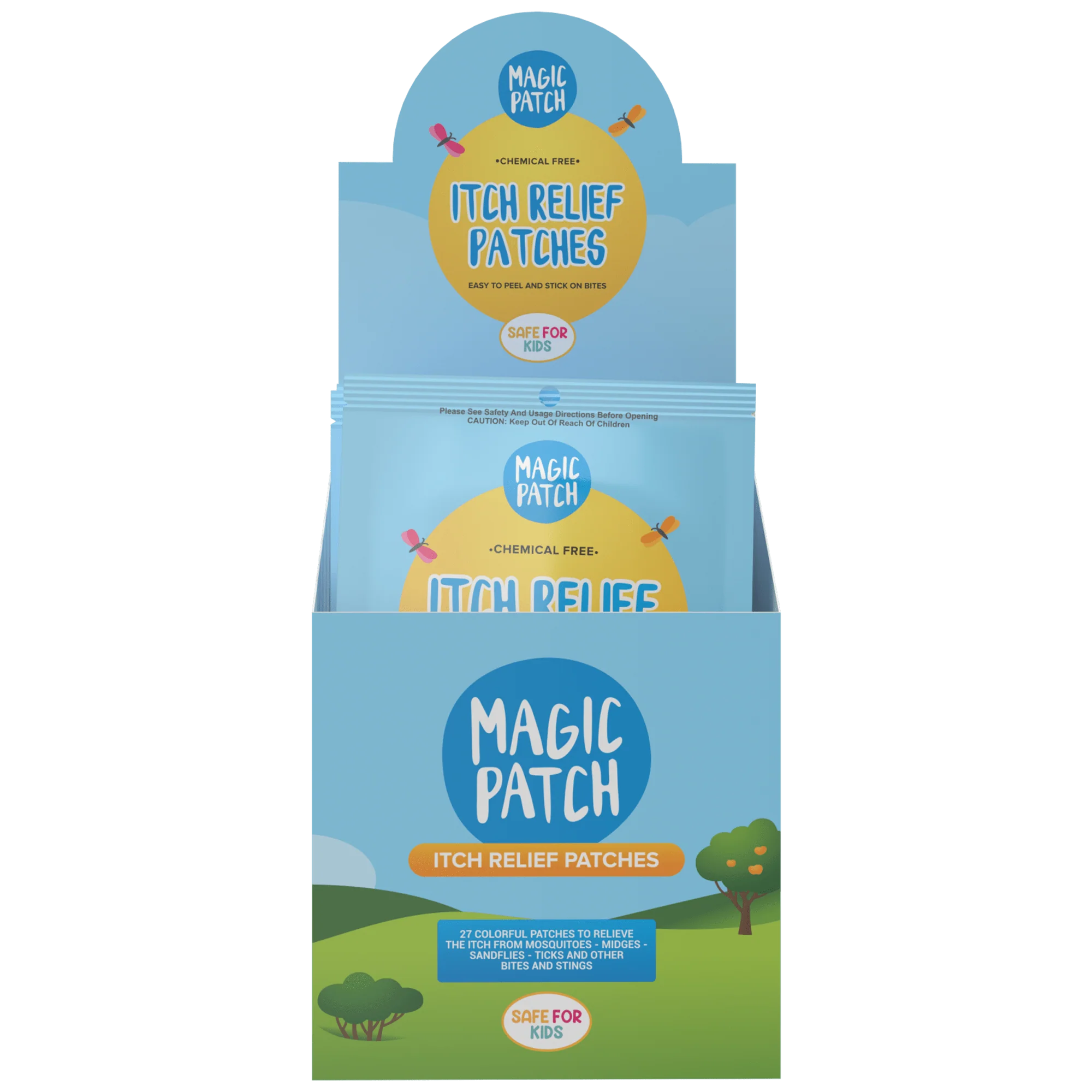 30 x MagicPatch individual resale packs in a Retail Display Box - Image 3