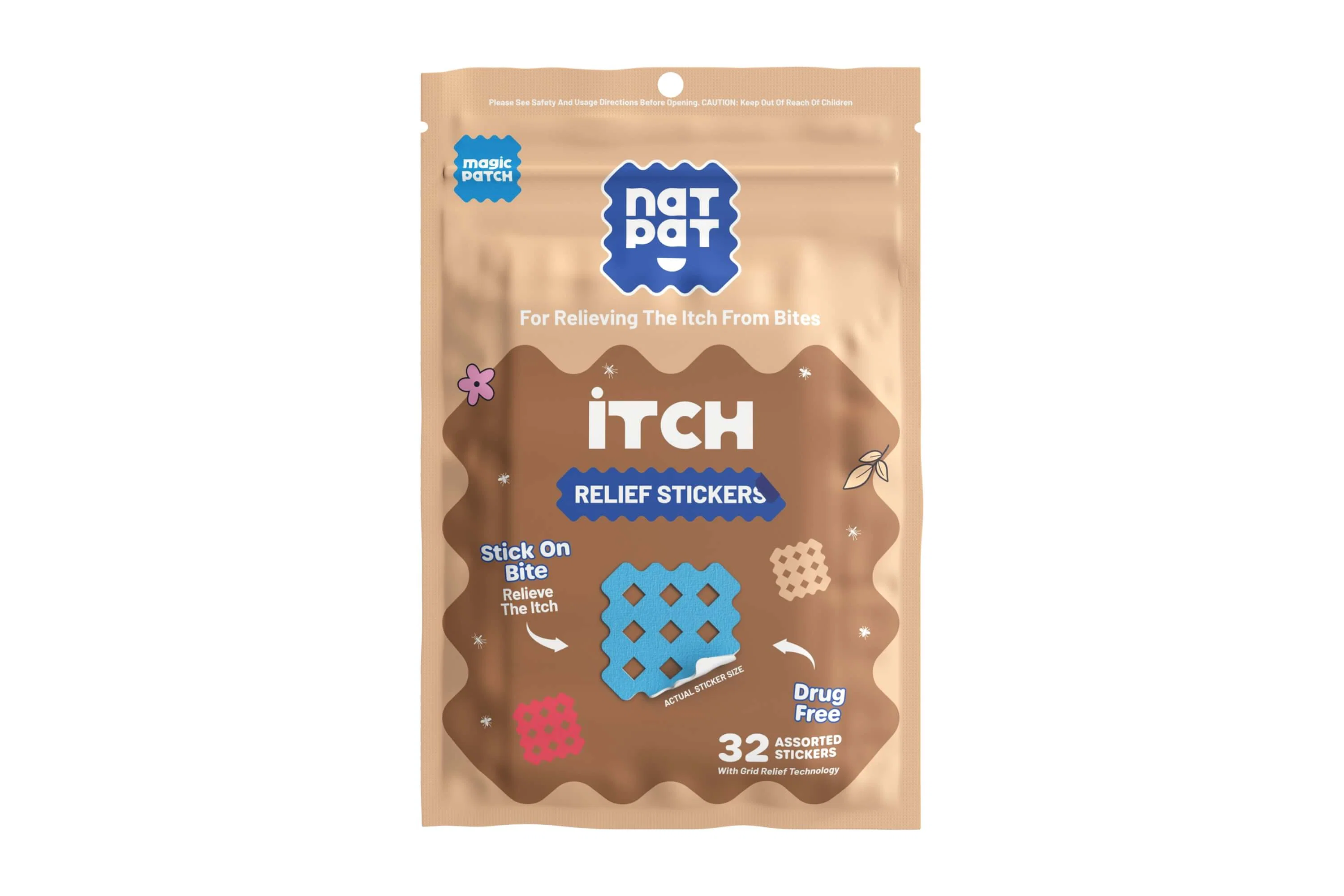 MagicPatch Itch Relief Patches | Anti-Itch Treatment for Mosquito Bite Relief - Image 3