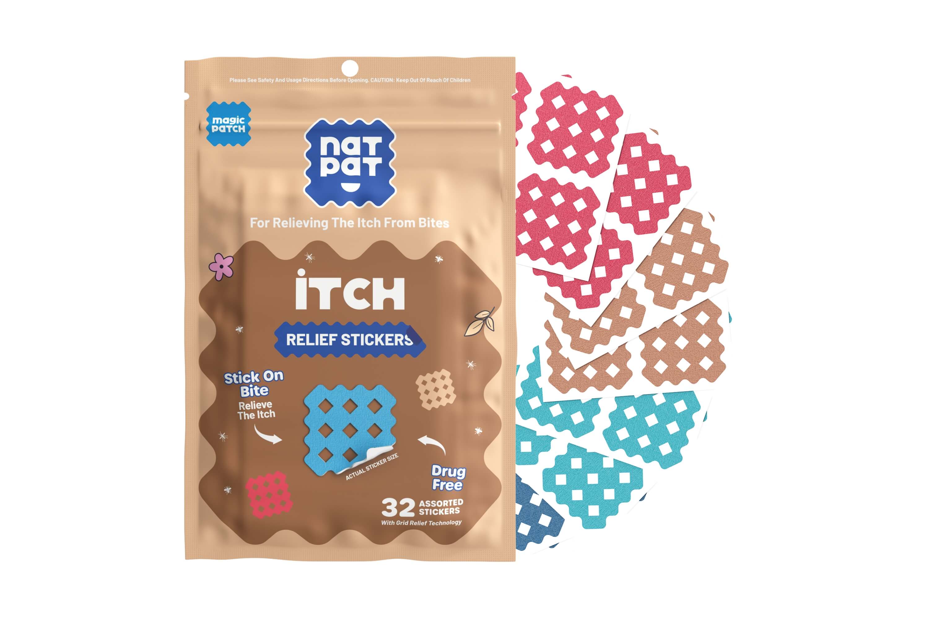 MagicPatch Itch Relief Patches | Anti-Itch Treatment for Mosquito Bite Relief - Image 8