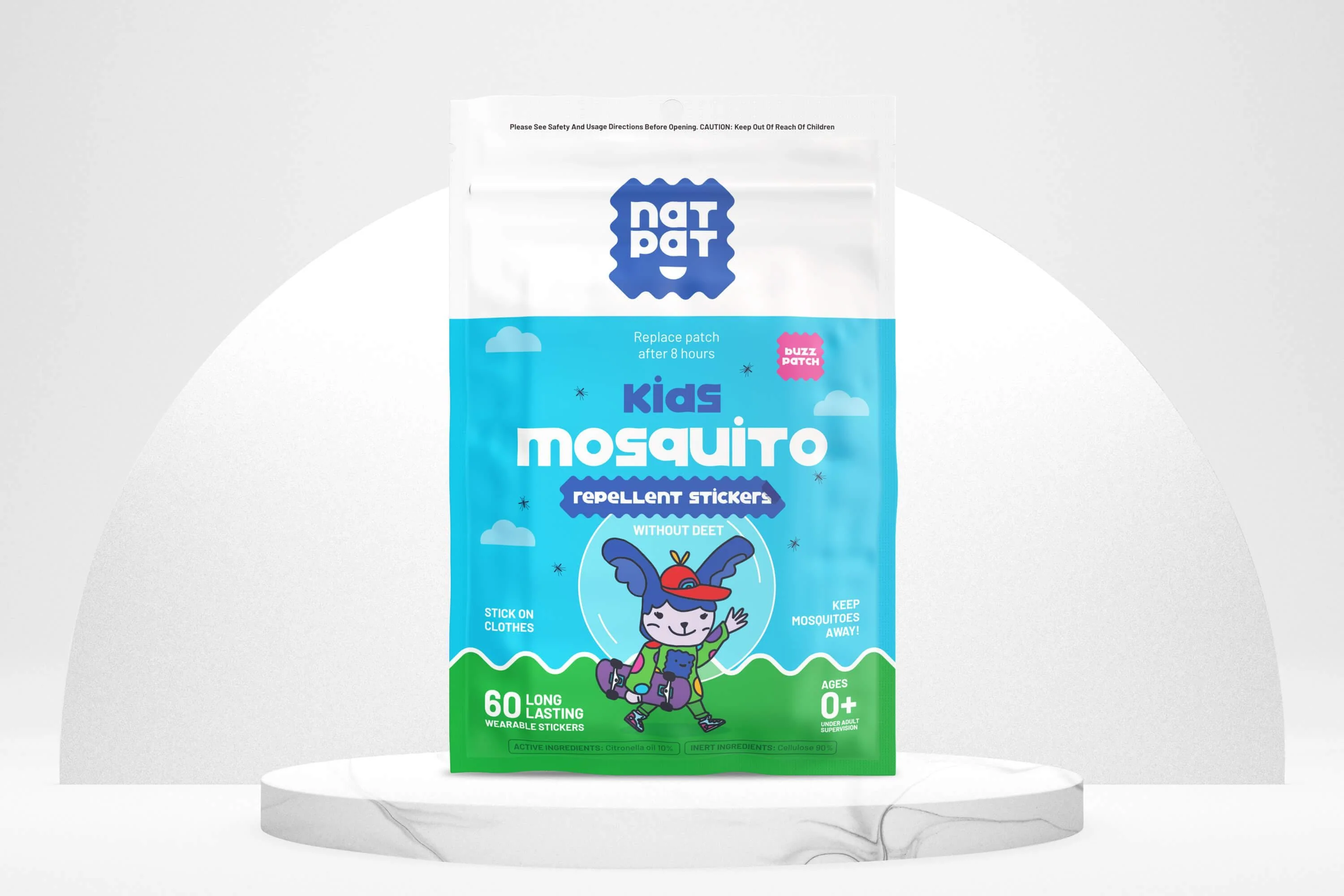 Natural Mosquito Repellent Patches for Kids - Image 15