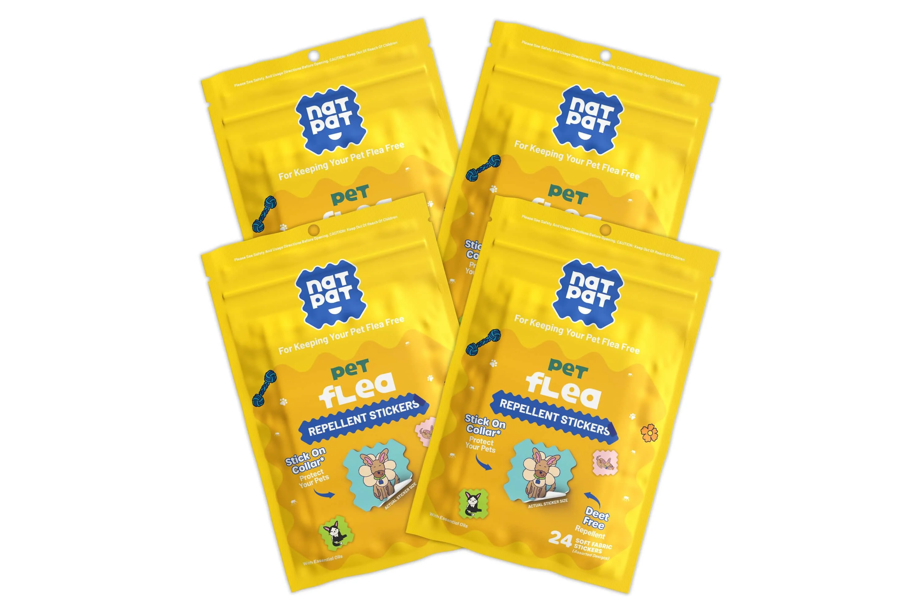 Pet Flea Repellent Stickers - Image 10