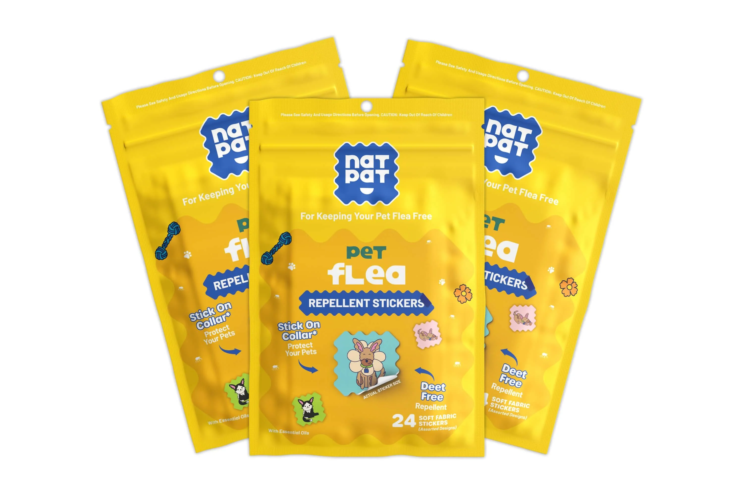 Pet Flea Repellent Stickers - Image 7