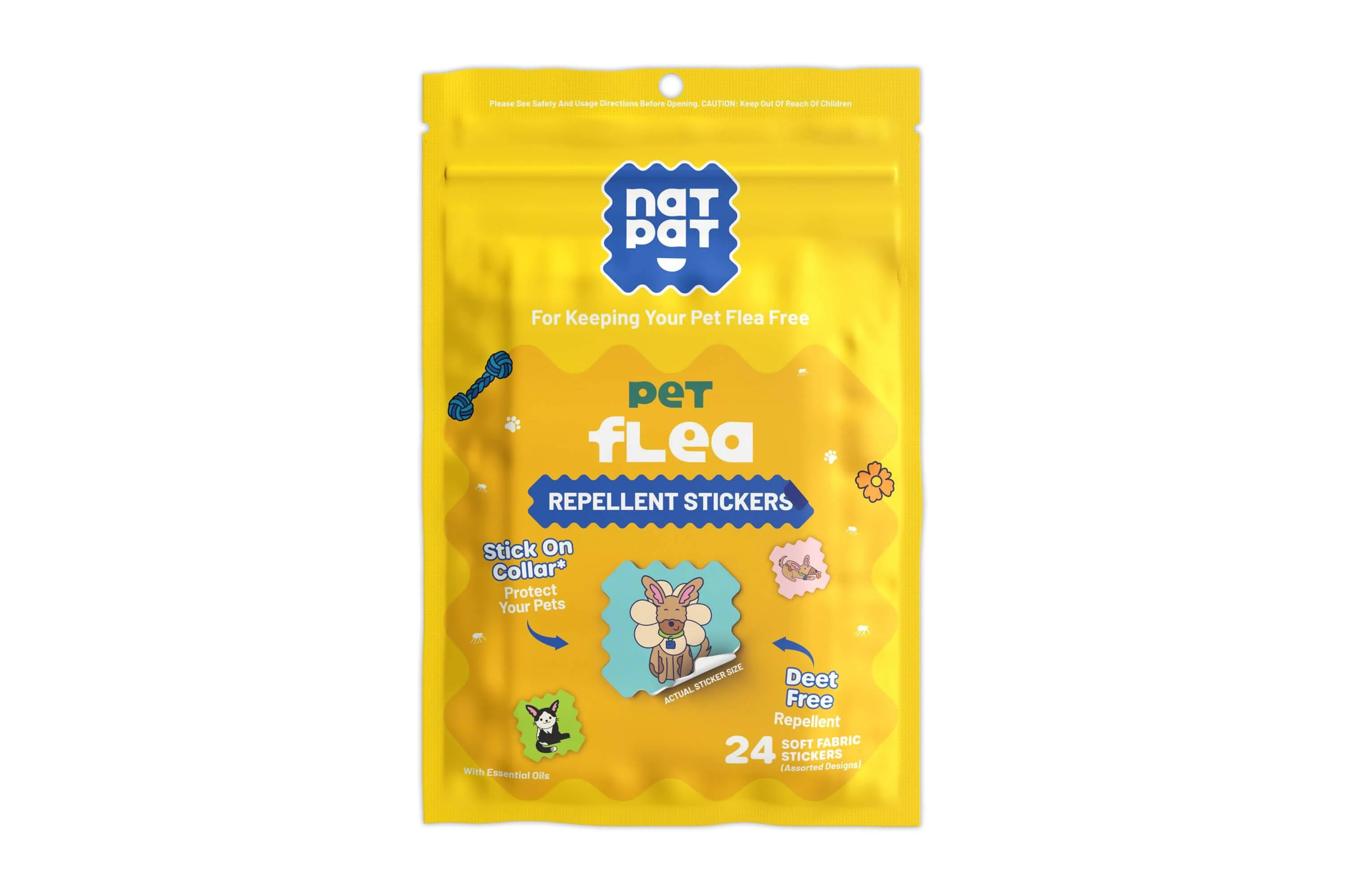 Pet Flea Repellent Stickers - Image 8