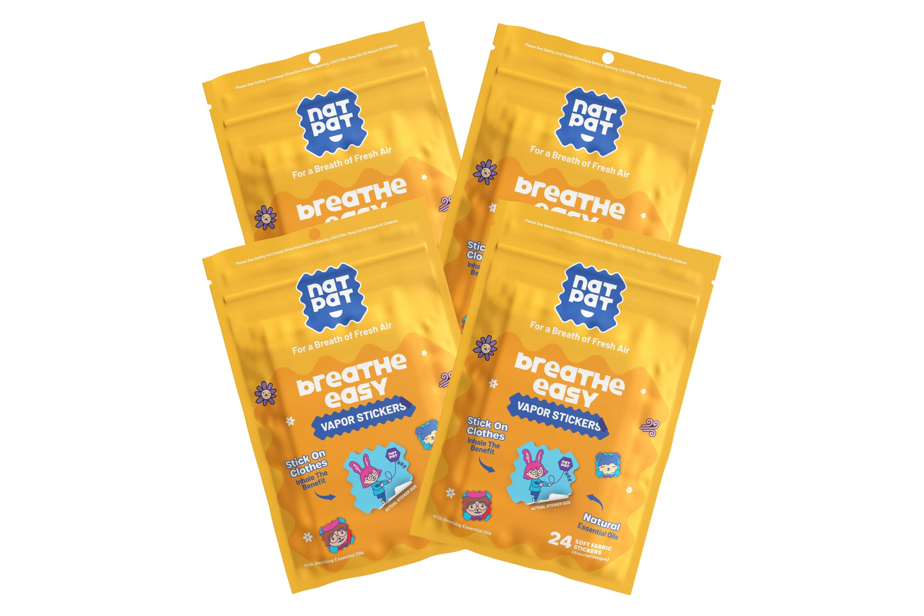 StuffyPatch - Breath Easy Stickers - Image 6
