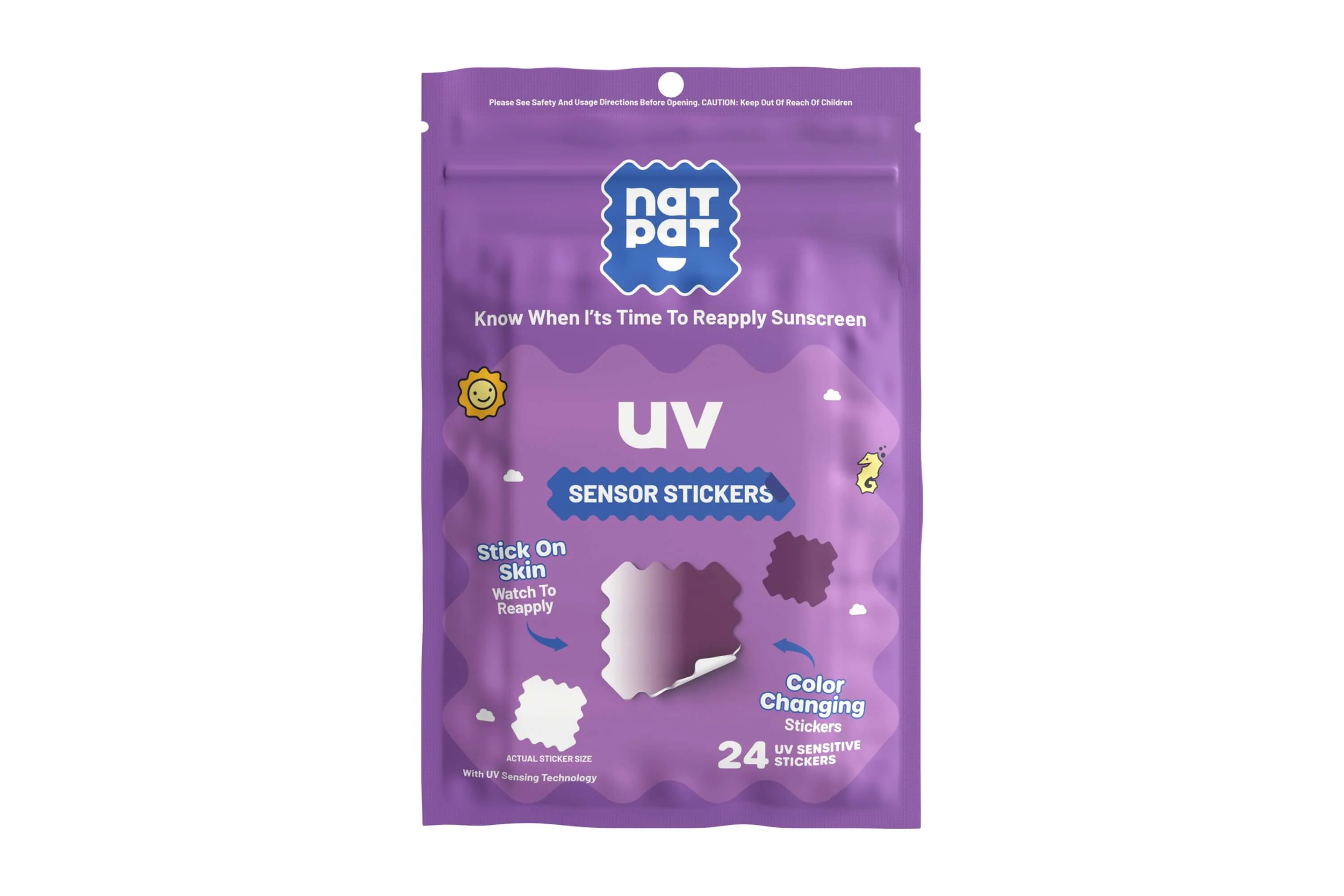 SunnyPatch UV-Detecting Stickers - Image 3