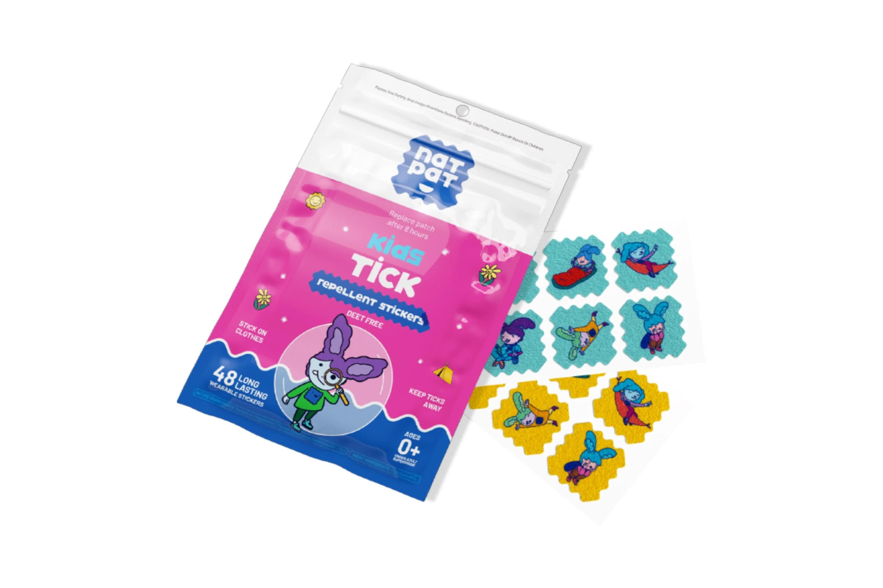 Kids Tick Repellent Stickers - Image 3