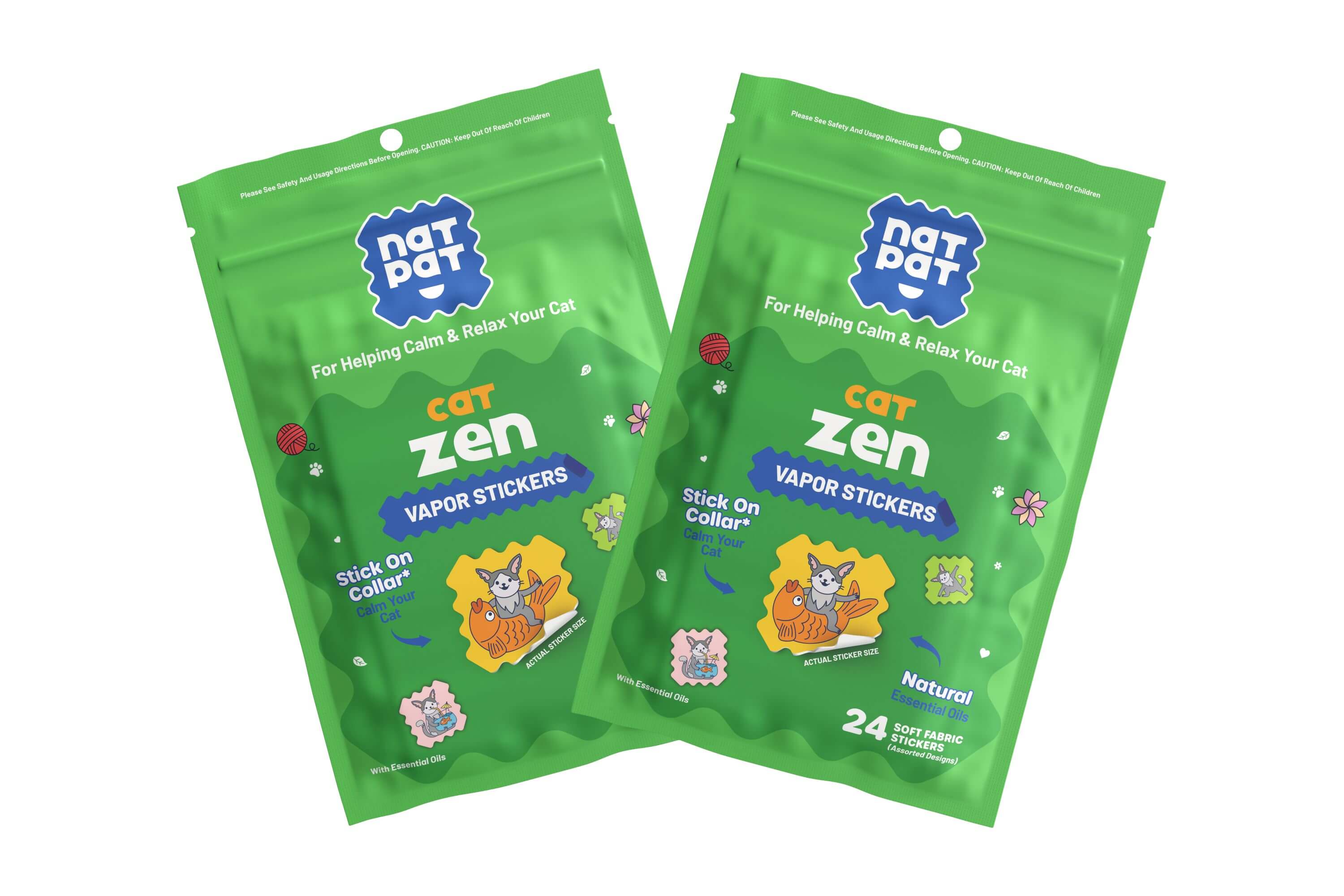 Cat Zen Stickers – Cat Stress Relief - Image 3