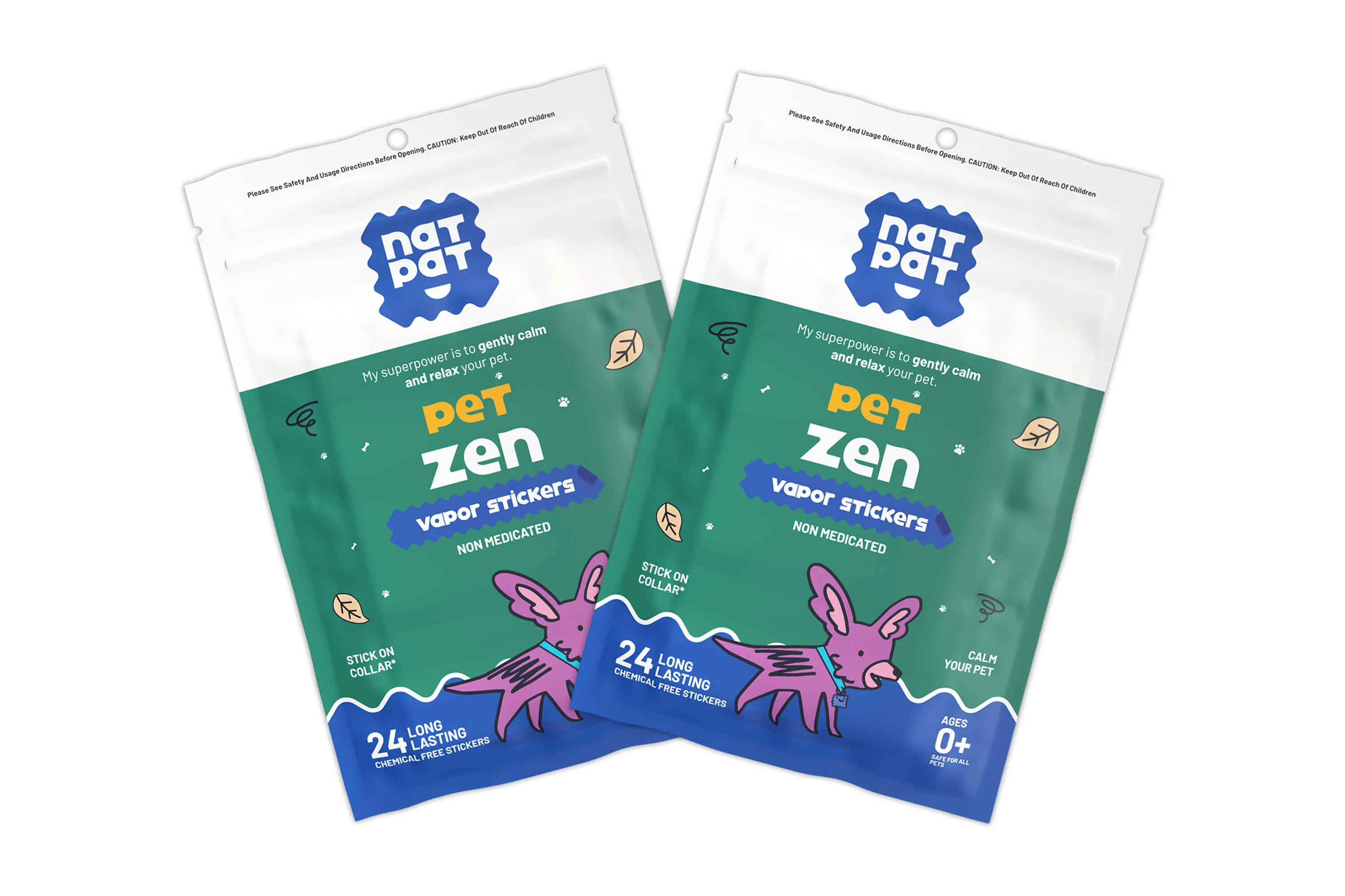 Pet Zen Vapor Stickers – Dog Stress Relief - Image 3