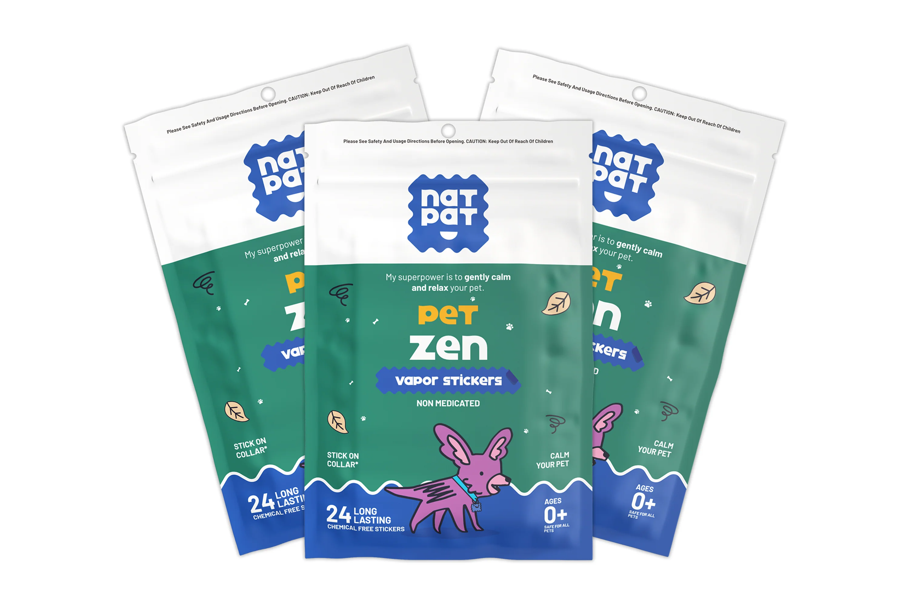 Pet Zen Vapor Stickers – Dog Stress Relief - Image 4