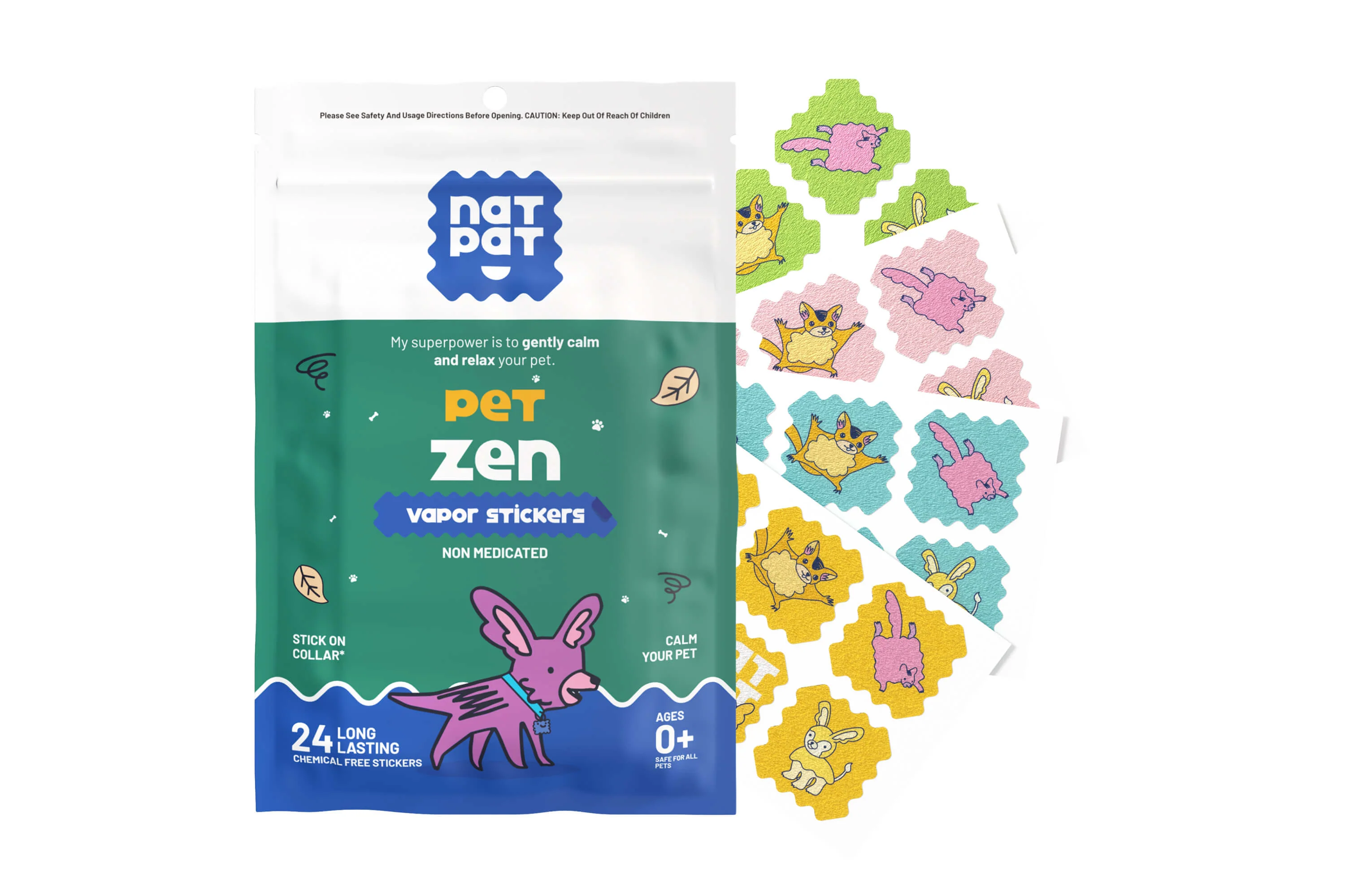 Pet Zen Vapor Stickers – Dog Stress Relief - Image 8