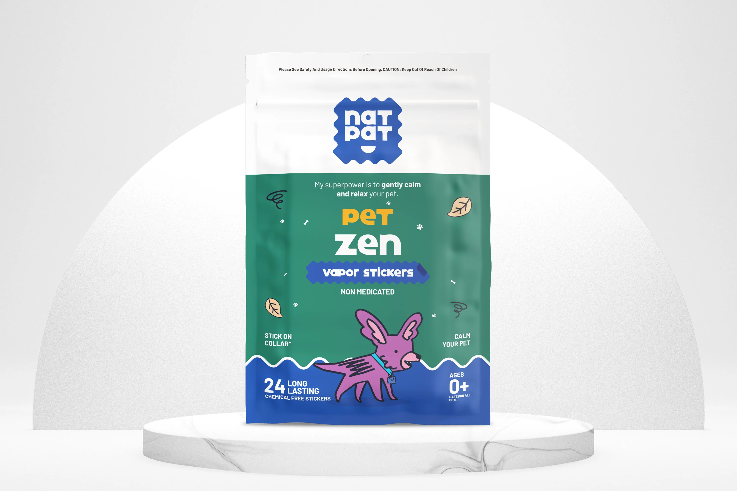 Pet Zen Vapor Stickers – Dog Stress Relief - Image 9